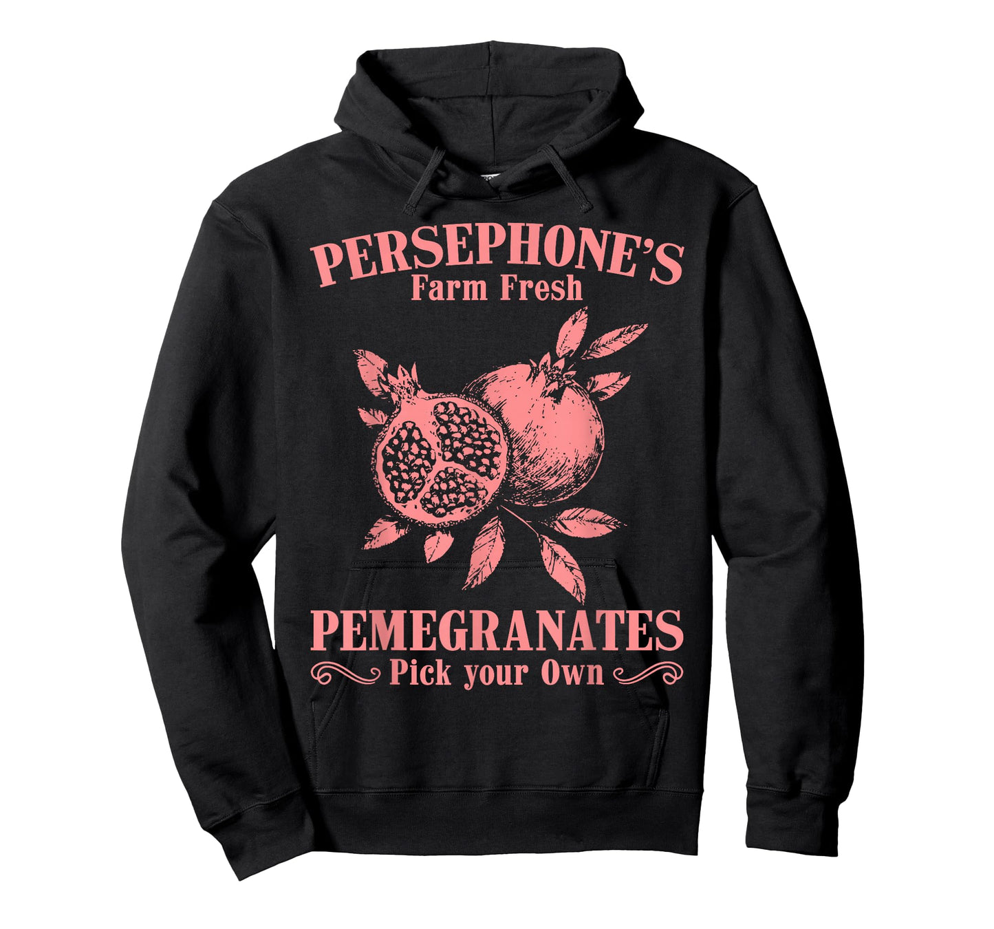 Persephone's Farm Fresh Pomegranates Market Vibe Autumn T-Shirt