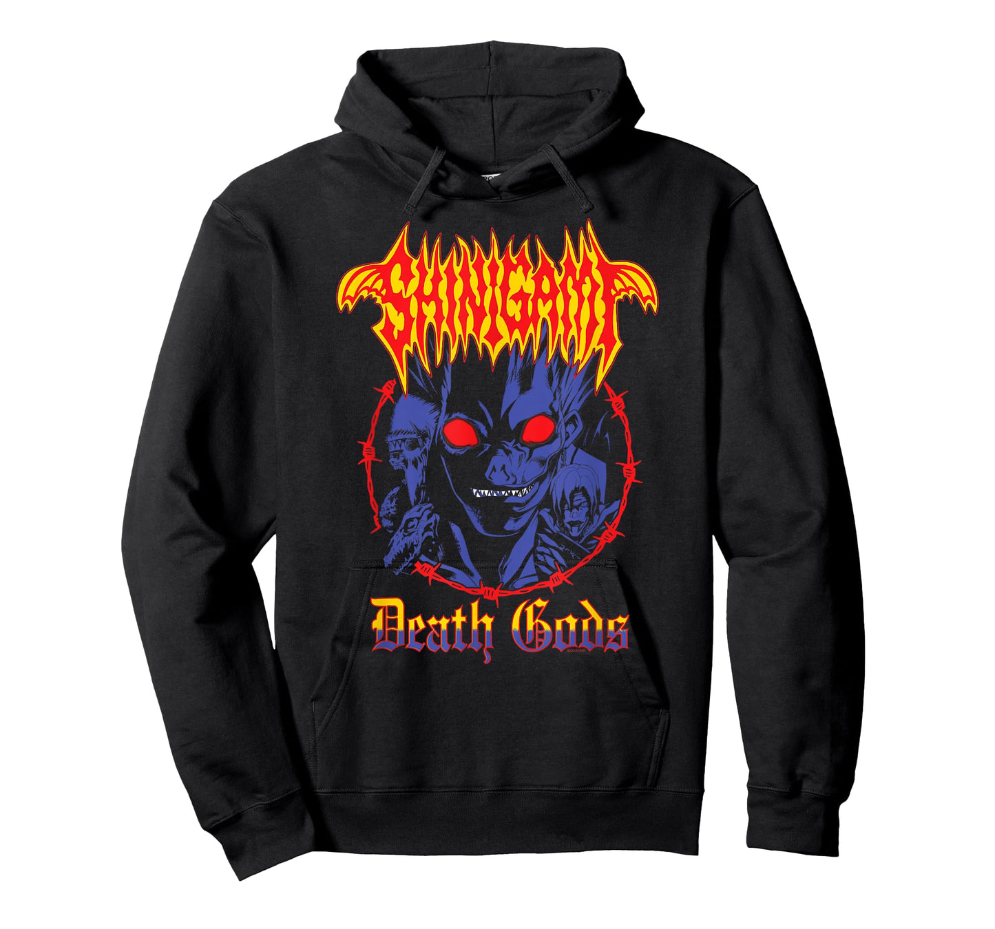Death Note Vintage Metal Shinigami Death Gods Anime T-Shirt