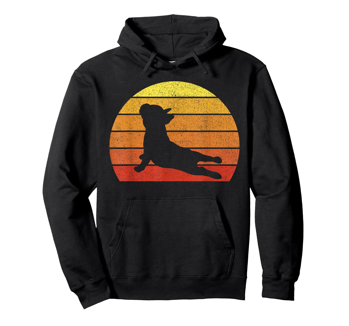 Retro Vintage French Bulldog Shirt Yoga Funny French Bulldog T-Shirt