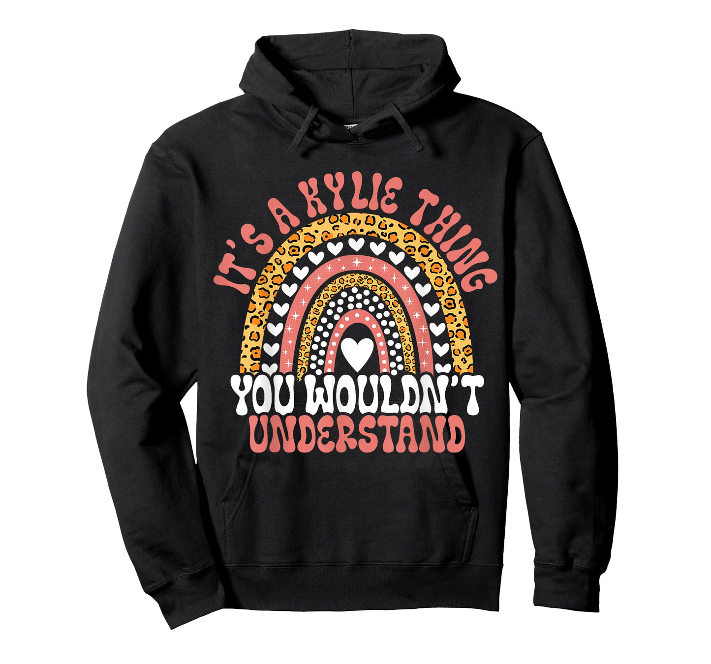 Funny Kylie Name Leopard Funny Kylie Birthday Quote Kylie T-Shirt