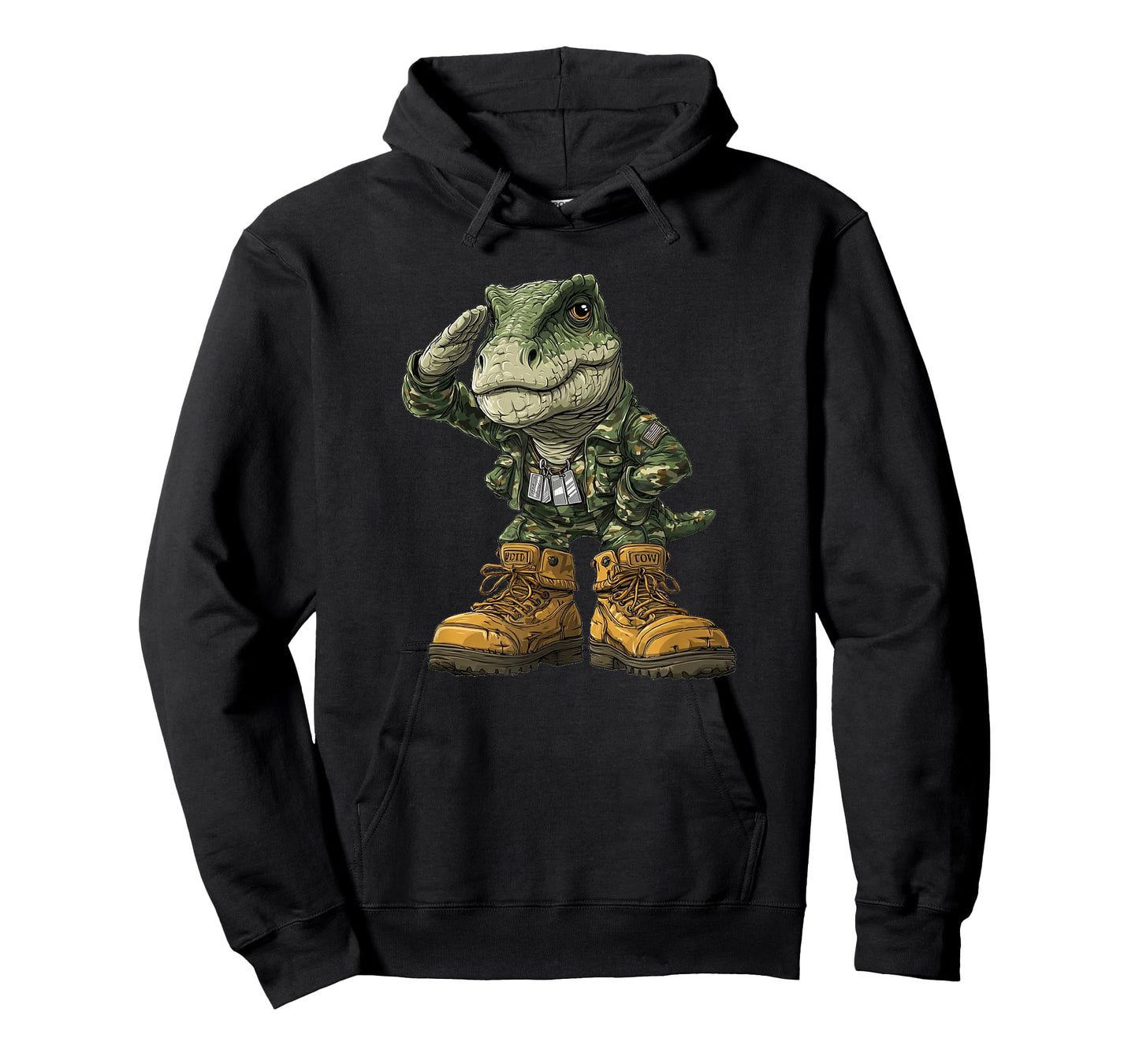 Soldier Dinosaur Costume for Military Lovers T-Shirt