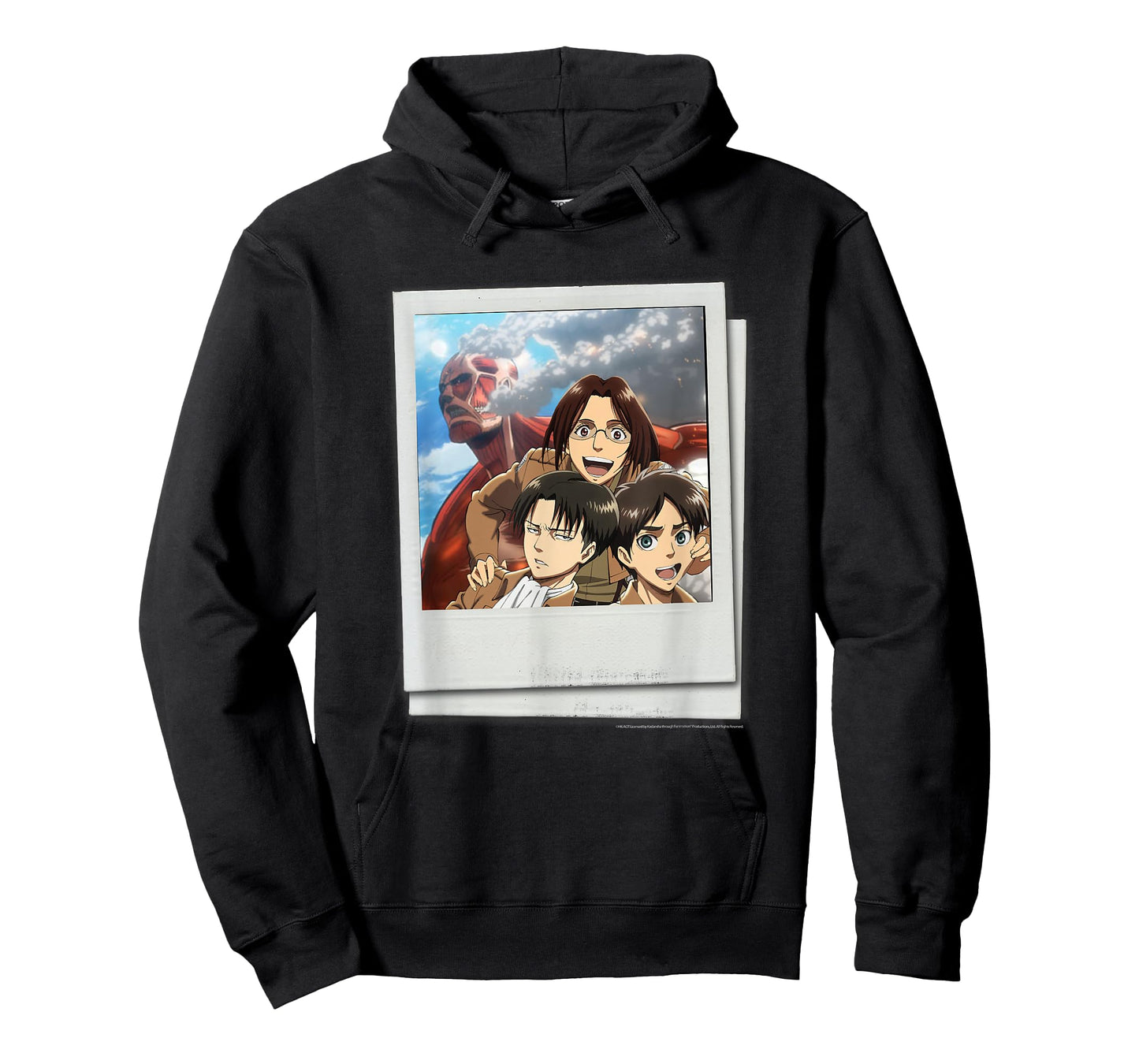 Attack on Titan See The Walls! Tourist Polaroid Photo Anime T-Shirt
