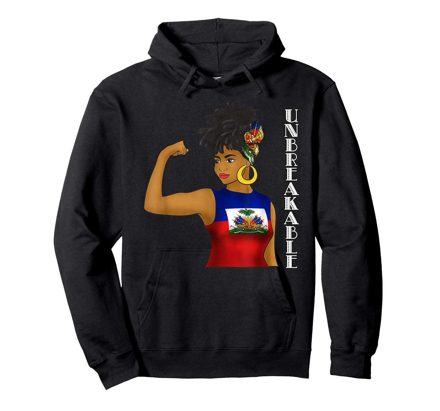 Haiti Haitian Flag Day Proud Ayiti Woman Unbreakable T-Shirt