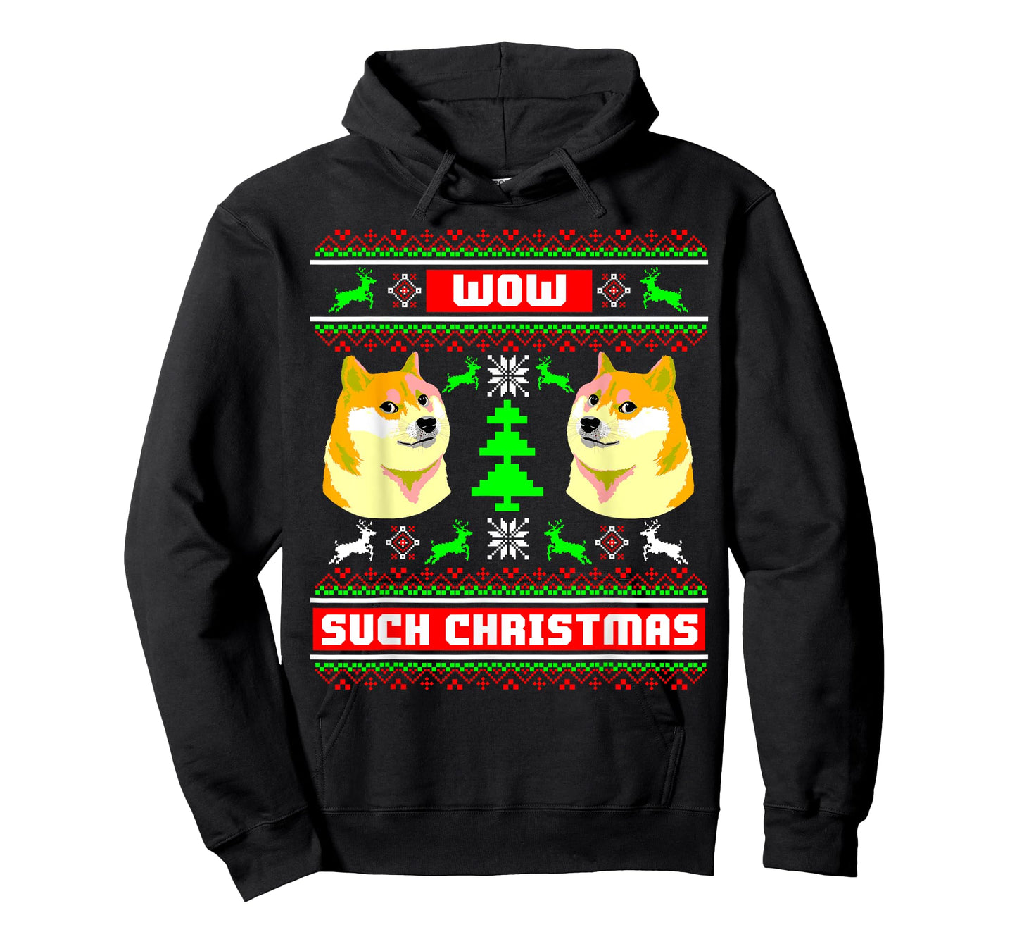 Doge Meme Funny Doge shirt Dog Ugly Christmas T-Shirt
