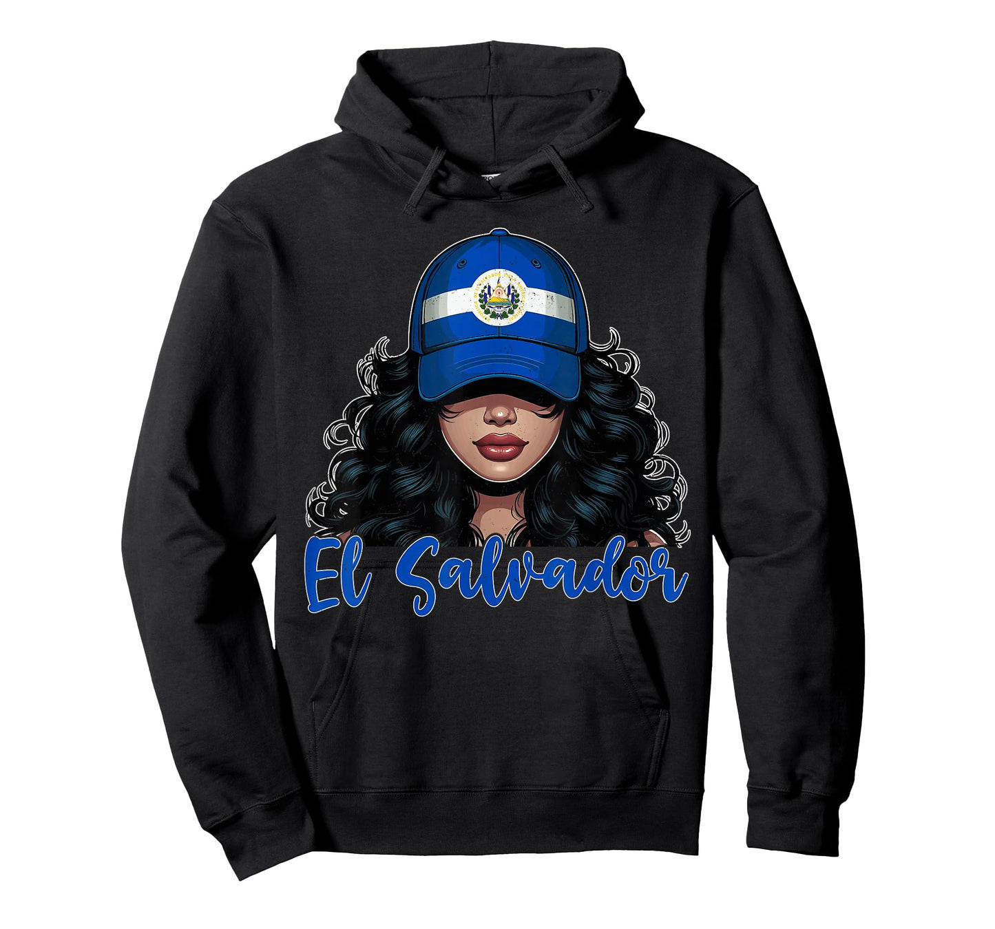 Salvadoran Girl El Salvador Flag Proud Salvadorena Women T-Shirt