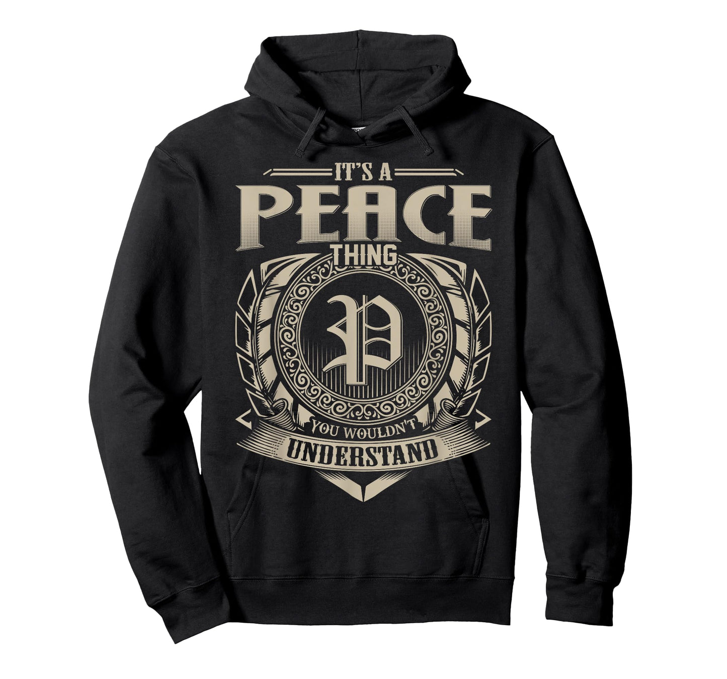 It's A PEACE Thing You Wouldn't Understand Name Vintage T-Shirt