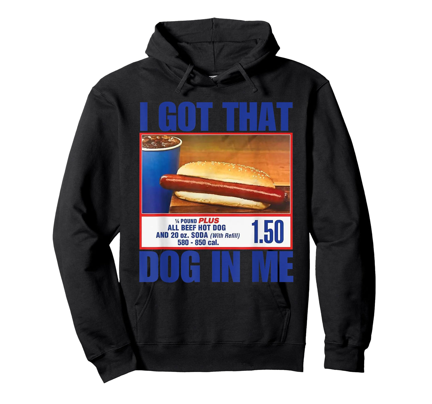 I Got That Dog In Me funny retro vintage sports meme hotdog T-Shirt