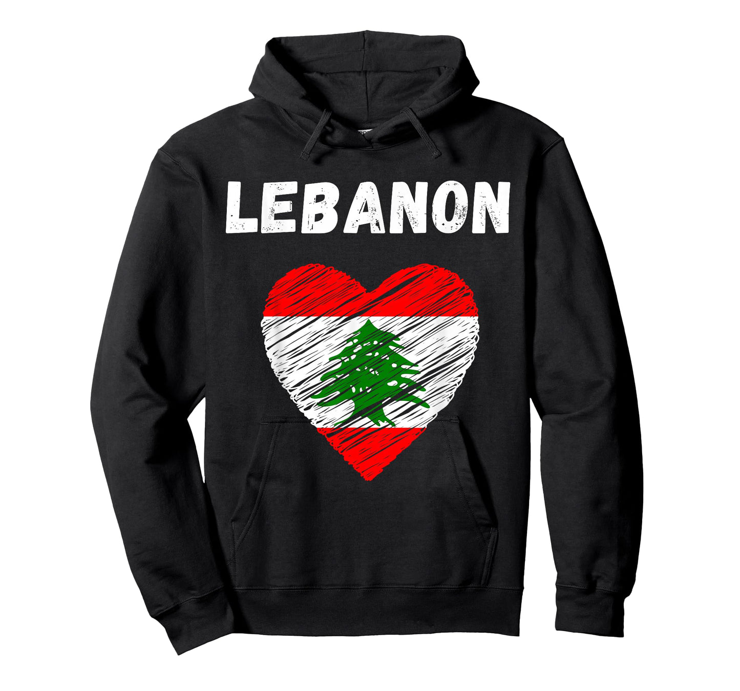Lebanon Flag Holiday Lebanon Heart Lebanese Flag T-Shirt