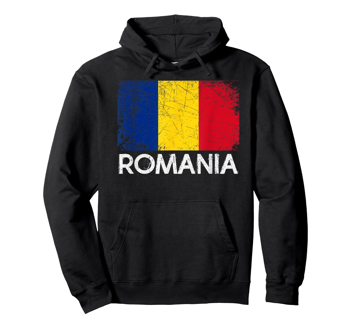 Romanian Flag T-Shirt | Vintage Made In Romania Gift