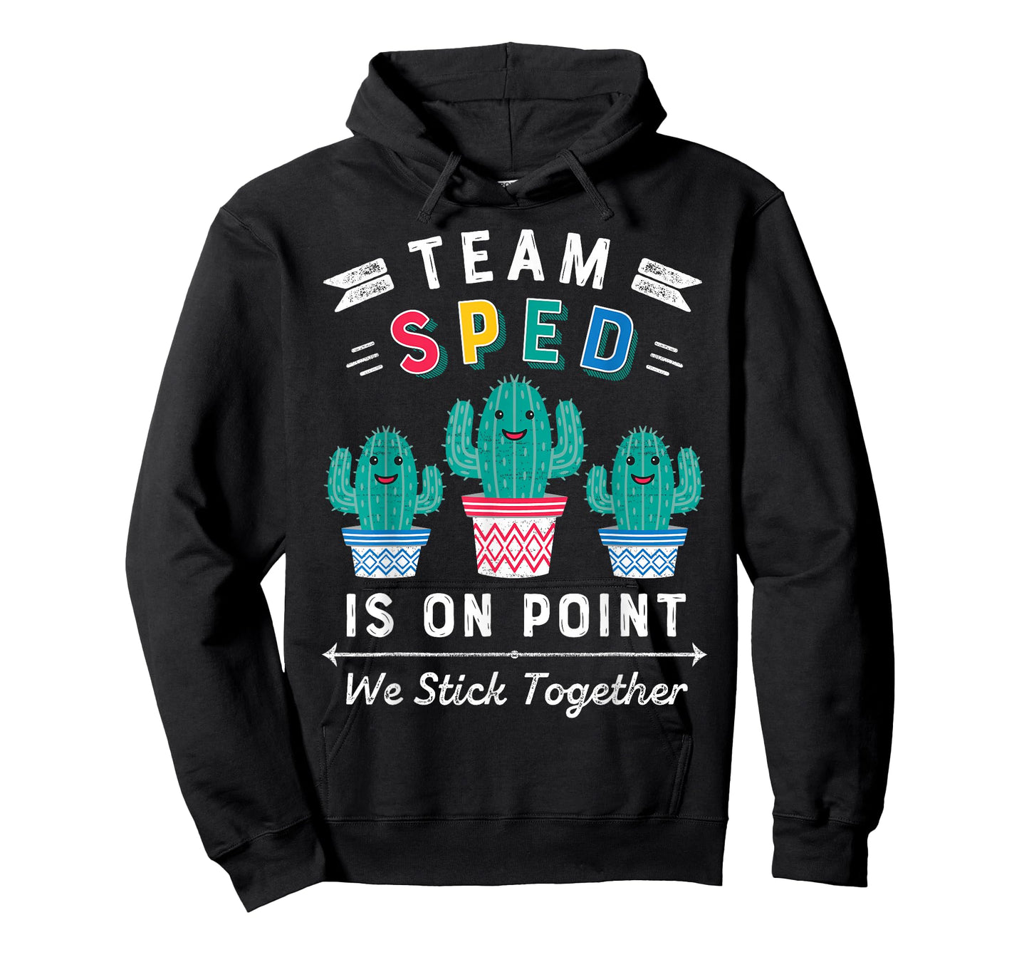Cute SPED Teacher Gift Special Education Cactus SPED Teacher T-Shirt