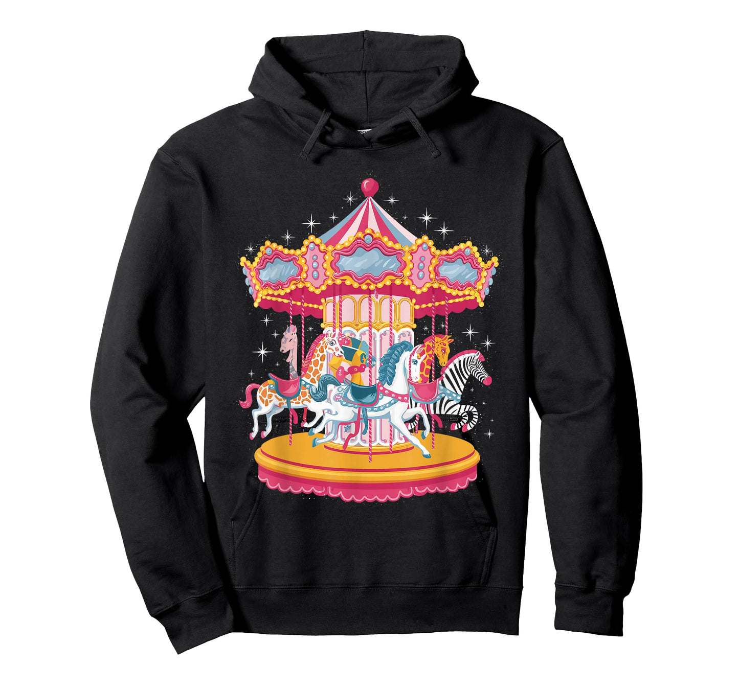Horse Riding Carousel Rider Country Fair Carnival Fair T-Shirt