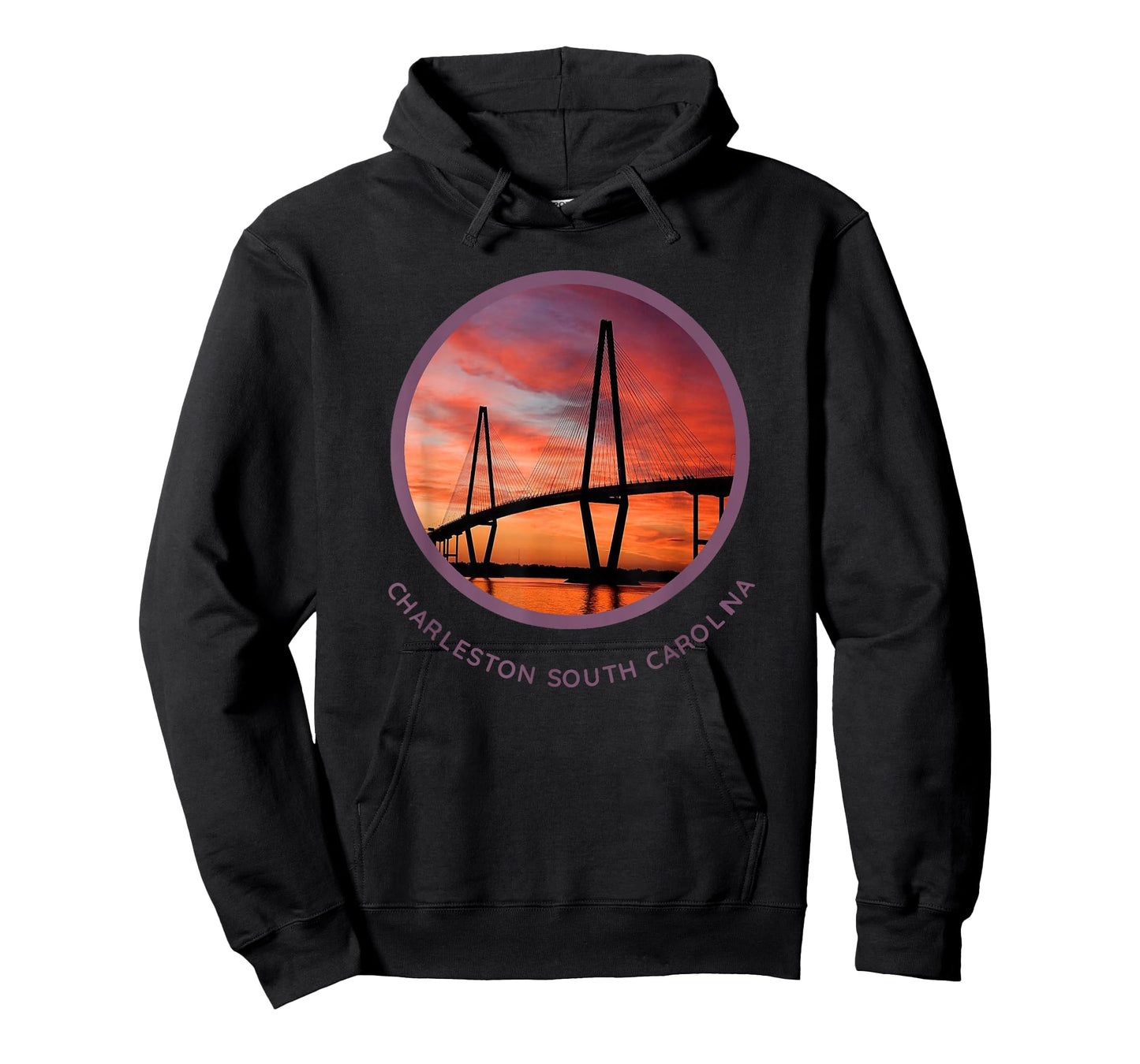 Charleston South Carolina Tshirt Ravenel Bridge Print S.C. T-Shirt
