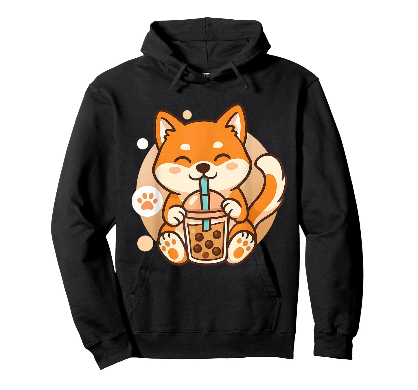 Cute Shiba Inu Dog Bubble Boba Tea Anime Kawaii Neko Gift T-Shirt