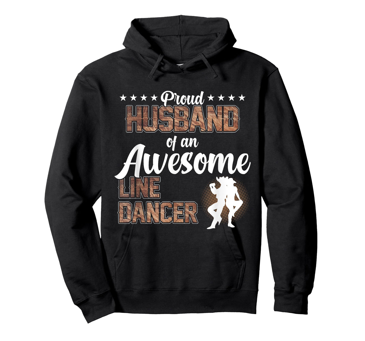 Proud Husband Of Line Dancer Dancing Teacher Dance Graphic T-Shirt