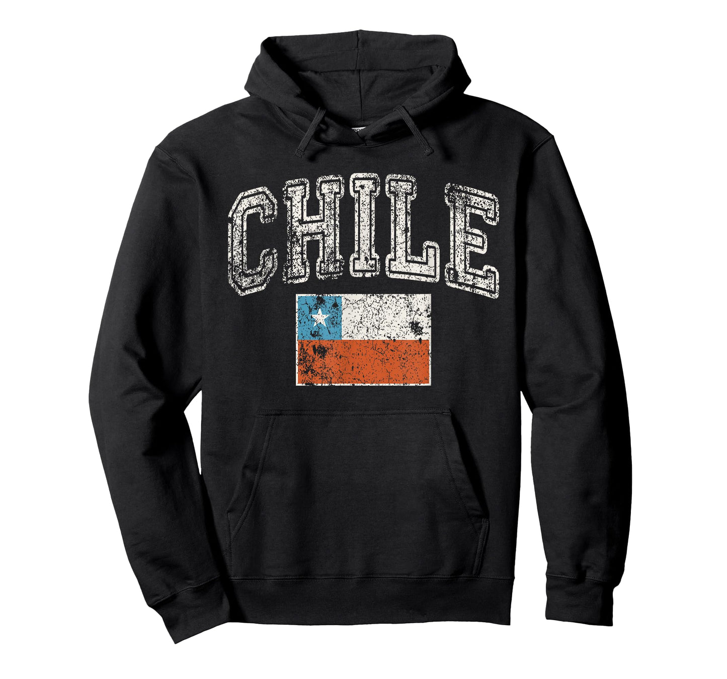Vintage Retro Faded Chile Flag Chilean Pride T-Shirt