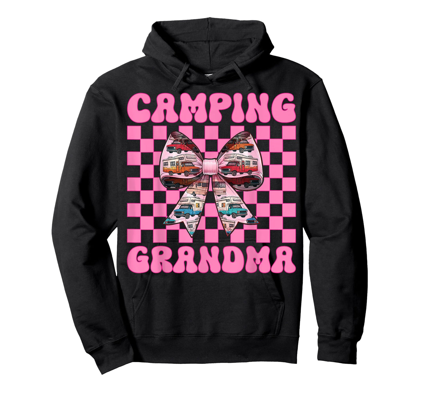 Camping Grandma RV Camping Camper Motorhome Nana Coquette T-Shirt