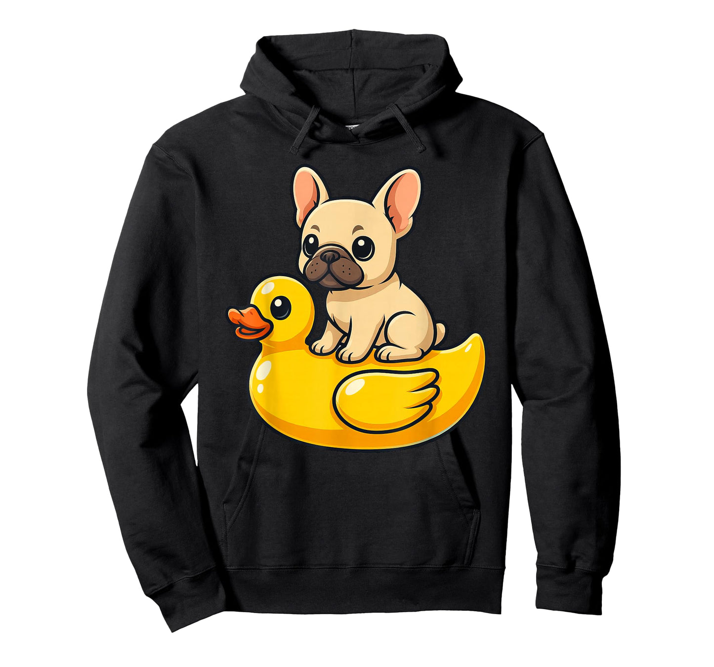 Cute French Bulldog Dog Rubber Duck T-Shirt