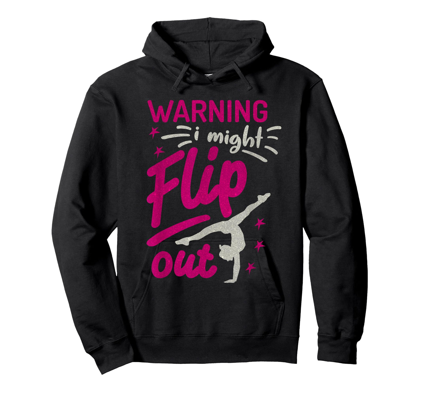 I Might Flip Out Funny Gymnastics Cheerleading Gymnast Girls T-Shirt