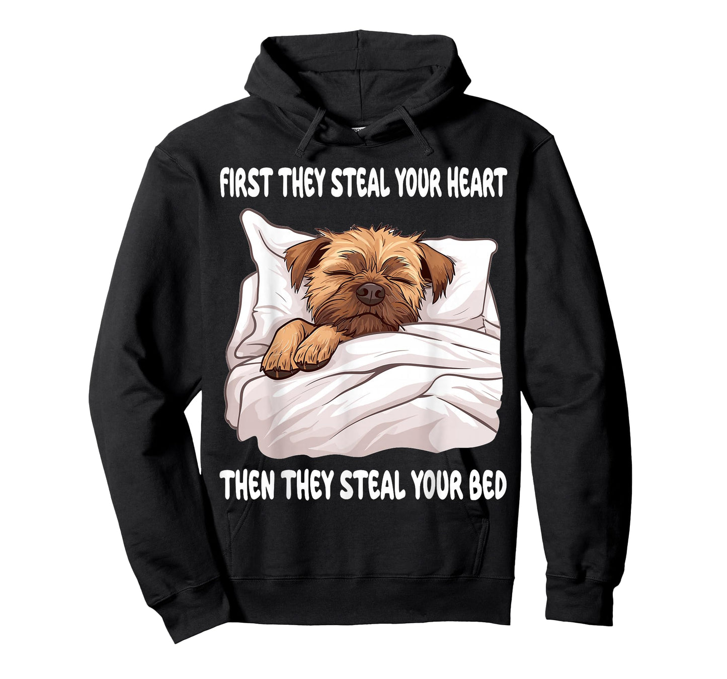 Border Terrier Sleeping Pajamas Nightgown T-Shirt