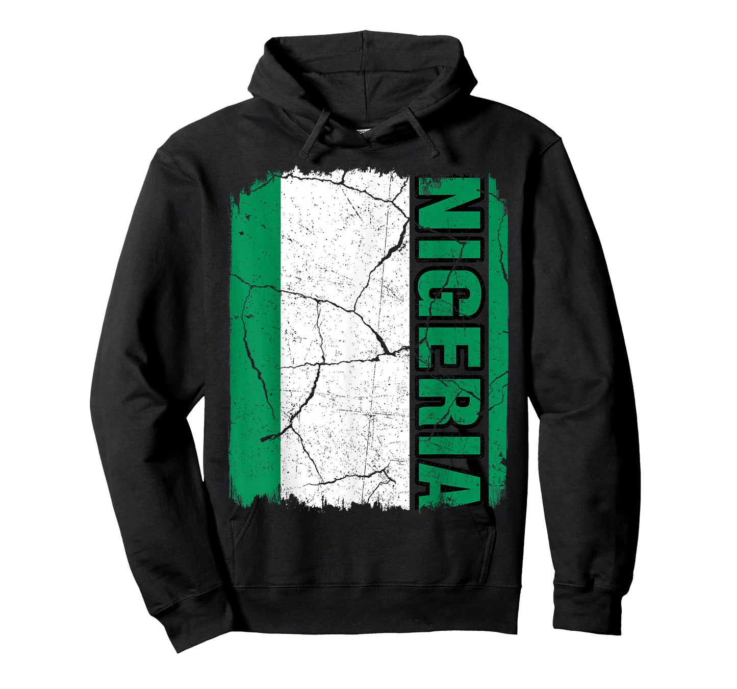 Vintage Nigerian Flag Nigeria Pride Roots Heritage Gift T-Shirt