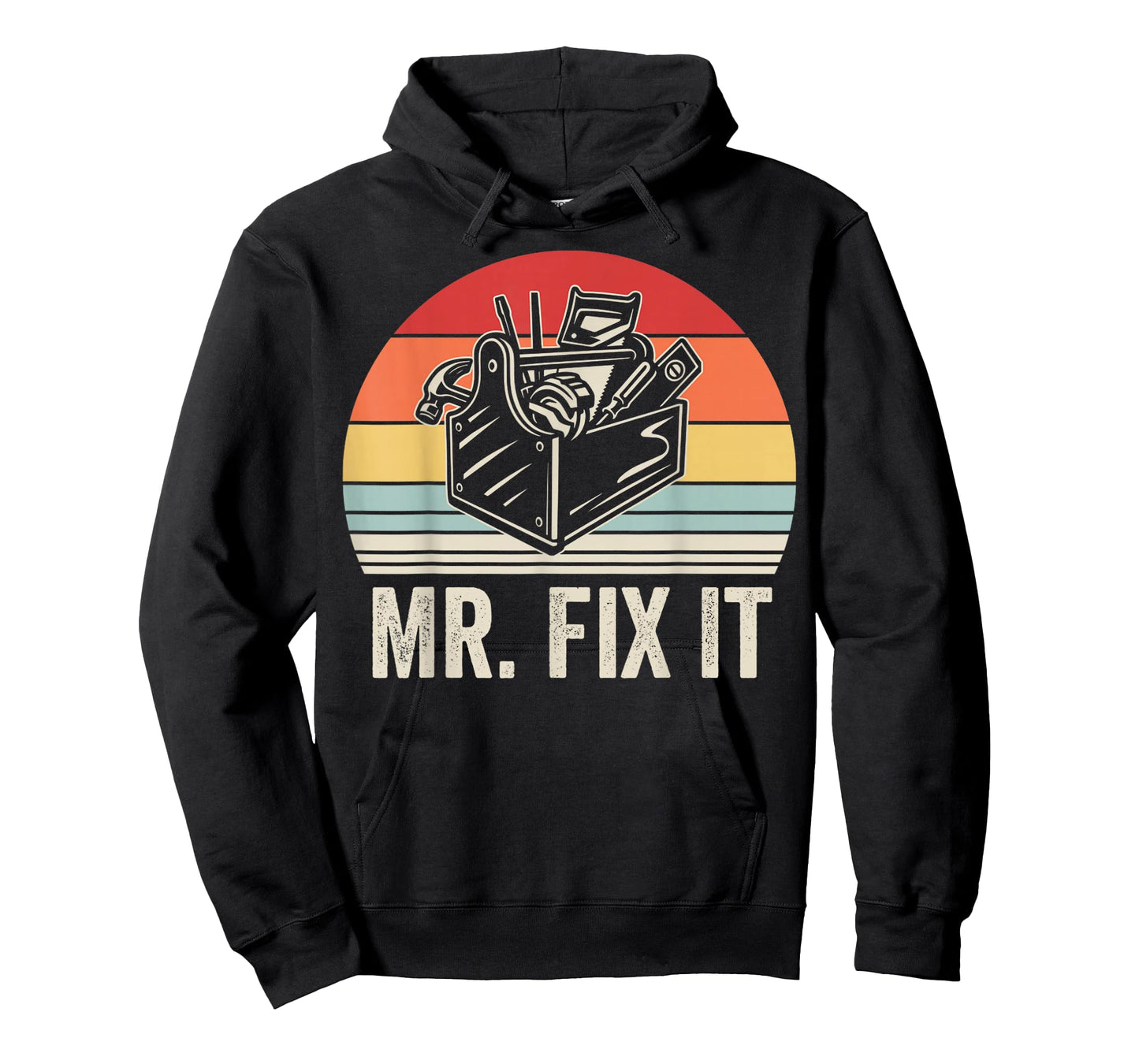 Mr. Fix It Toolbox Tools Retro Style T-Shirt
