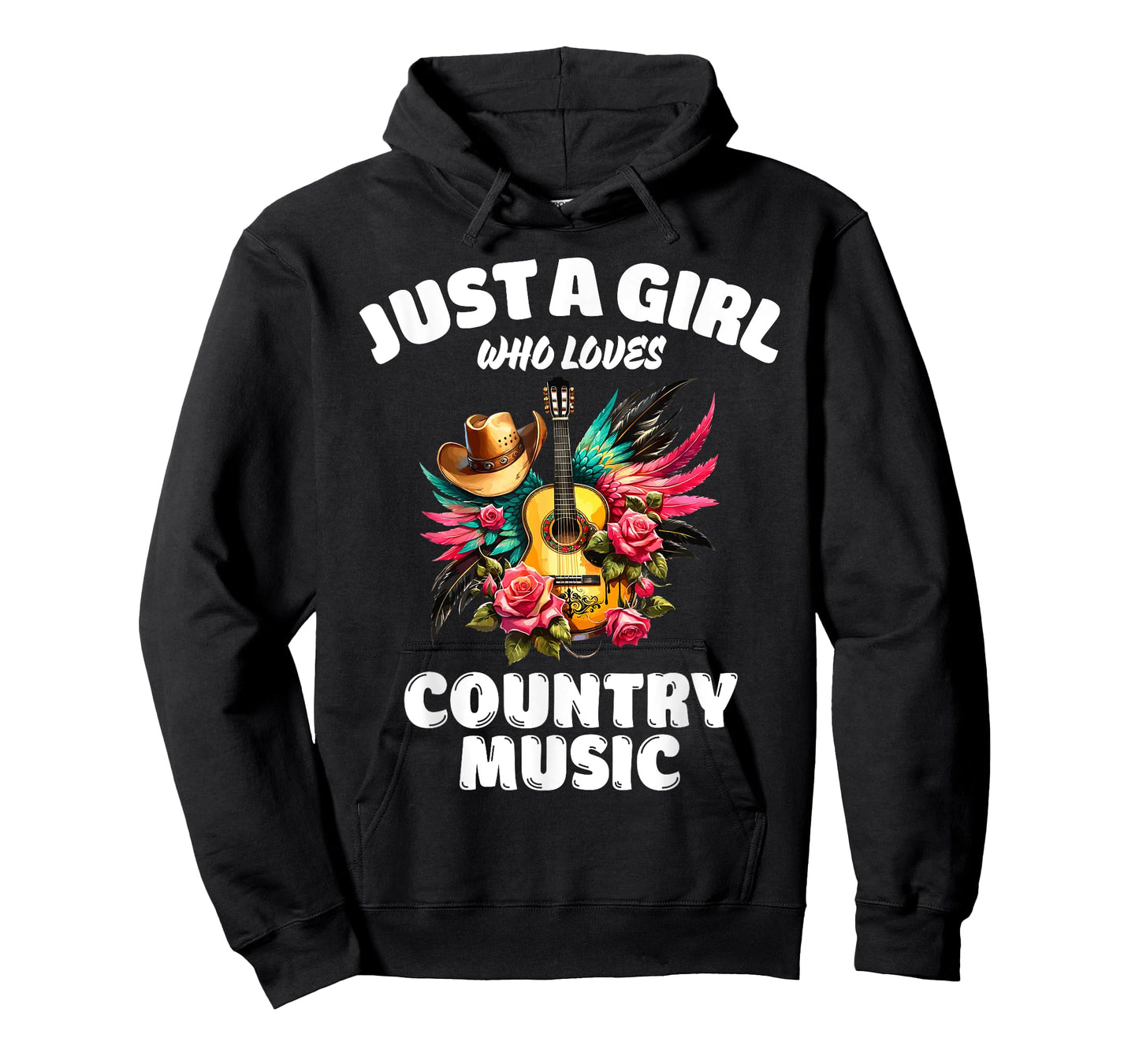 Just A Girl Who Loves Country Music, Music Lover T-Shirt