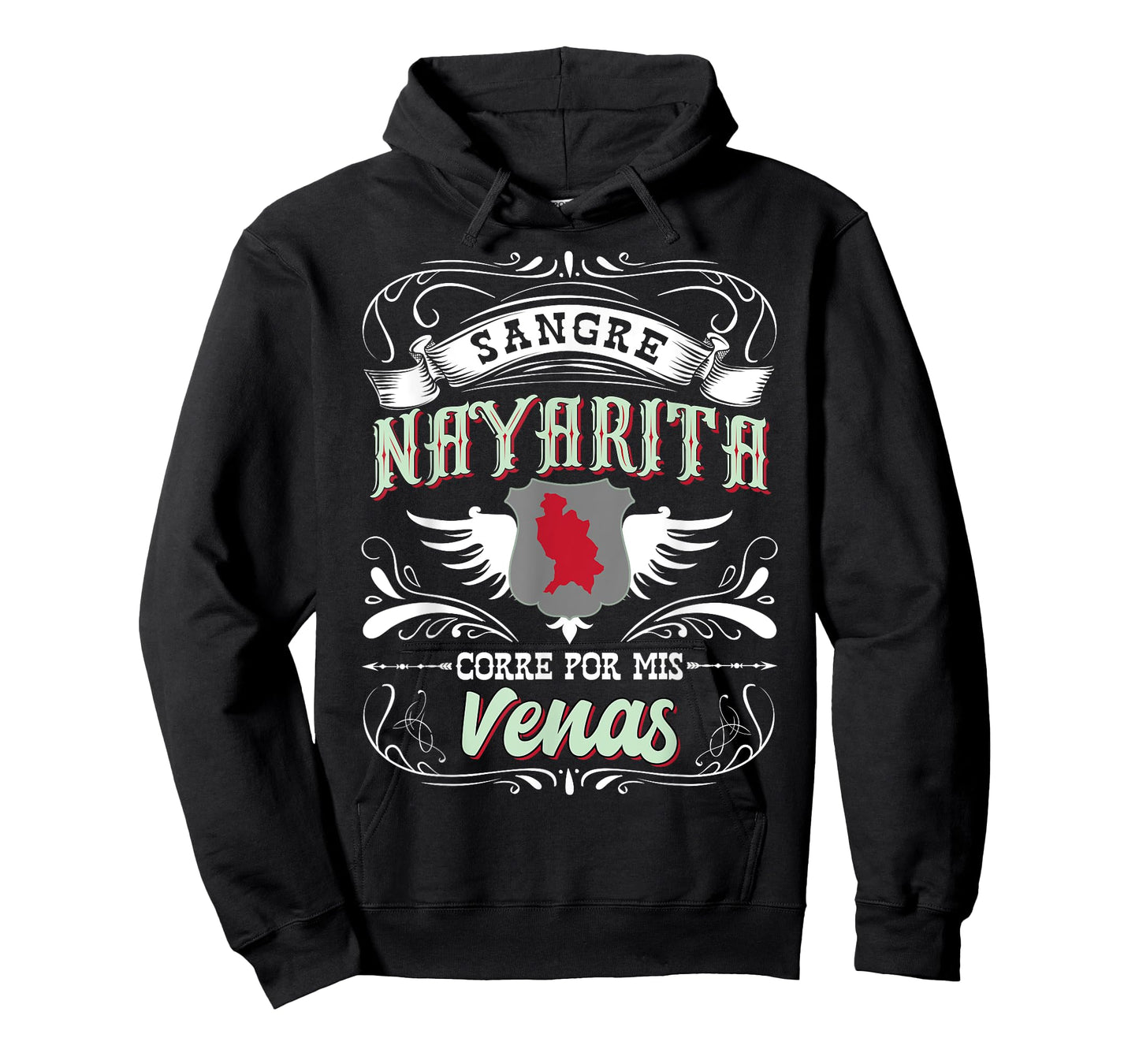 Camisa de Nayarit Mexico Sangre Nayarita Corre Por Mis Venas T-Shirt