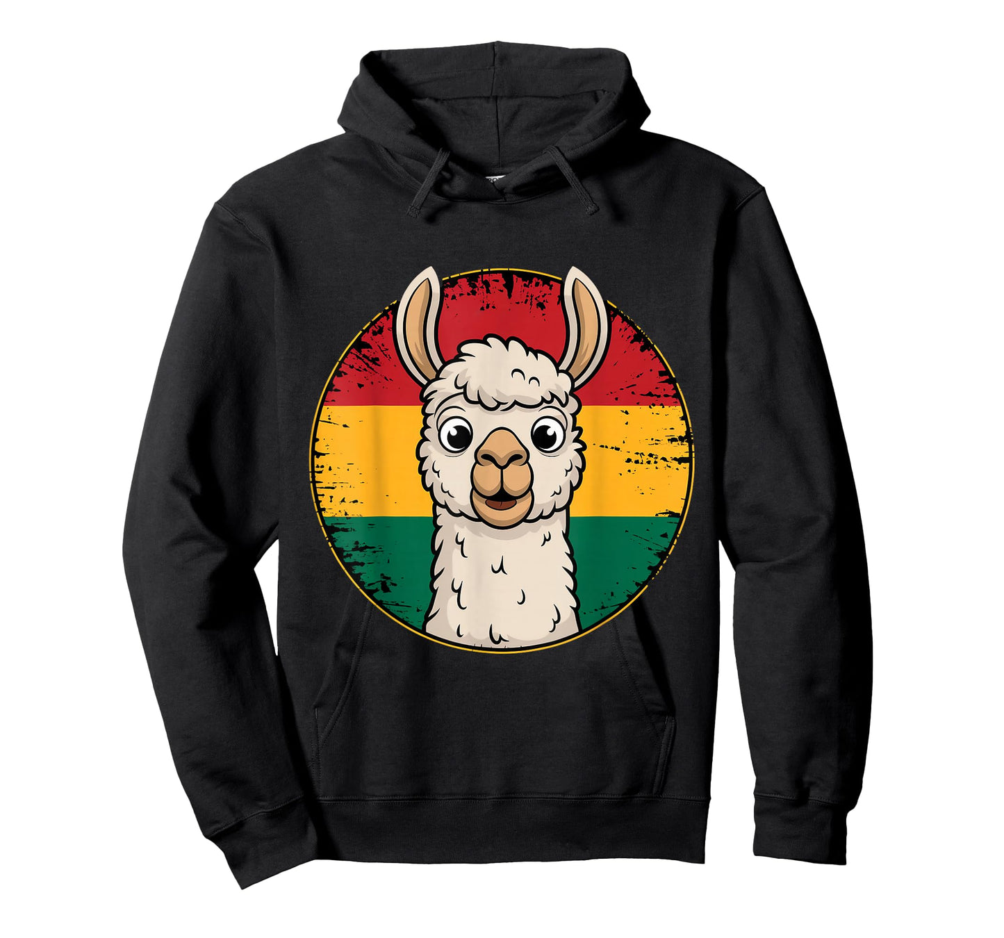 Alpaca Llama Bolivian Flag Bolivia Roots Bolivia T-Shirt