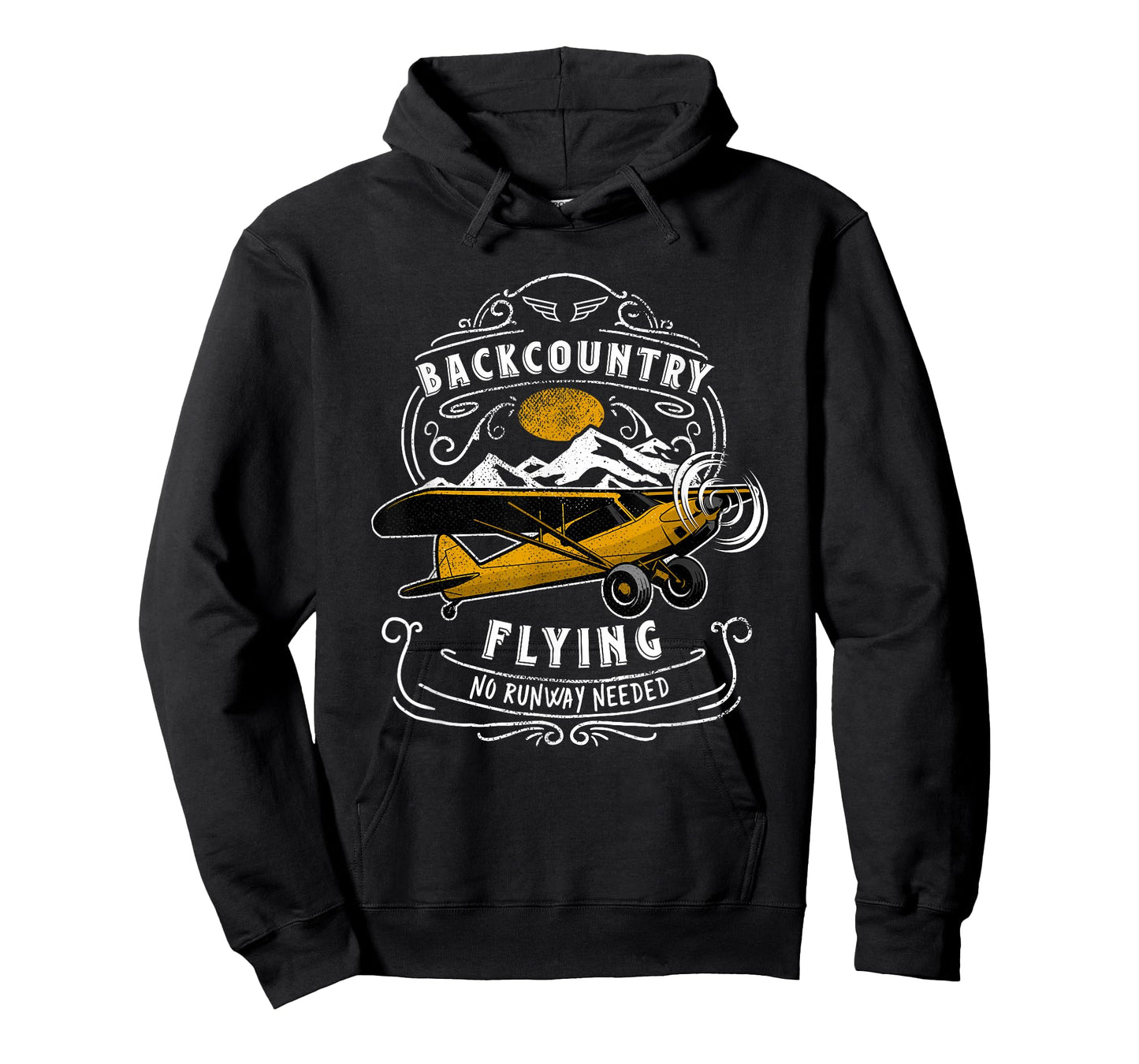 STOL Bush Plane Backcountry Flying Vintage T-Shirt