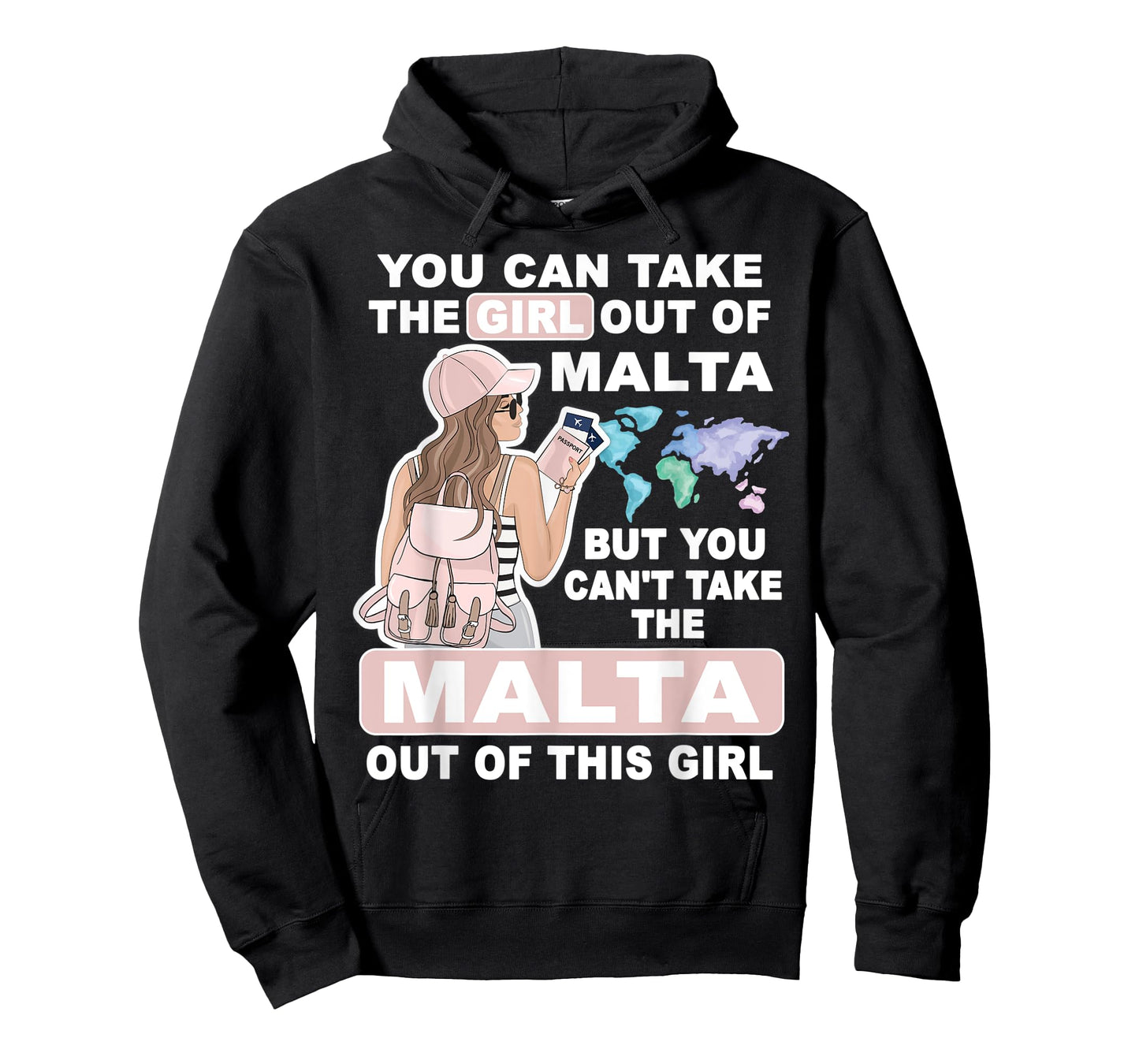 Cool Girl from Malta - Proud Malta Girl T-Shirt