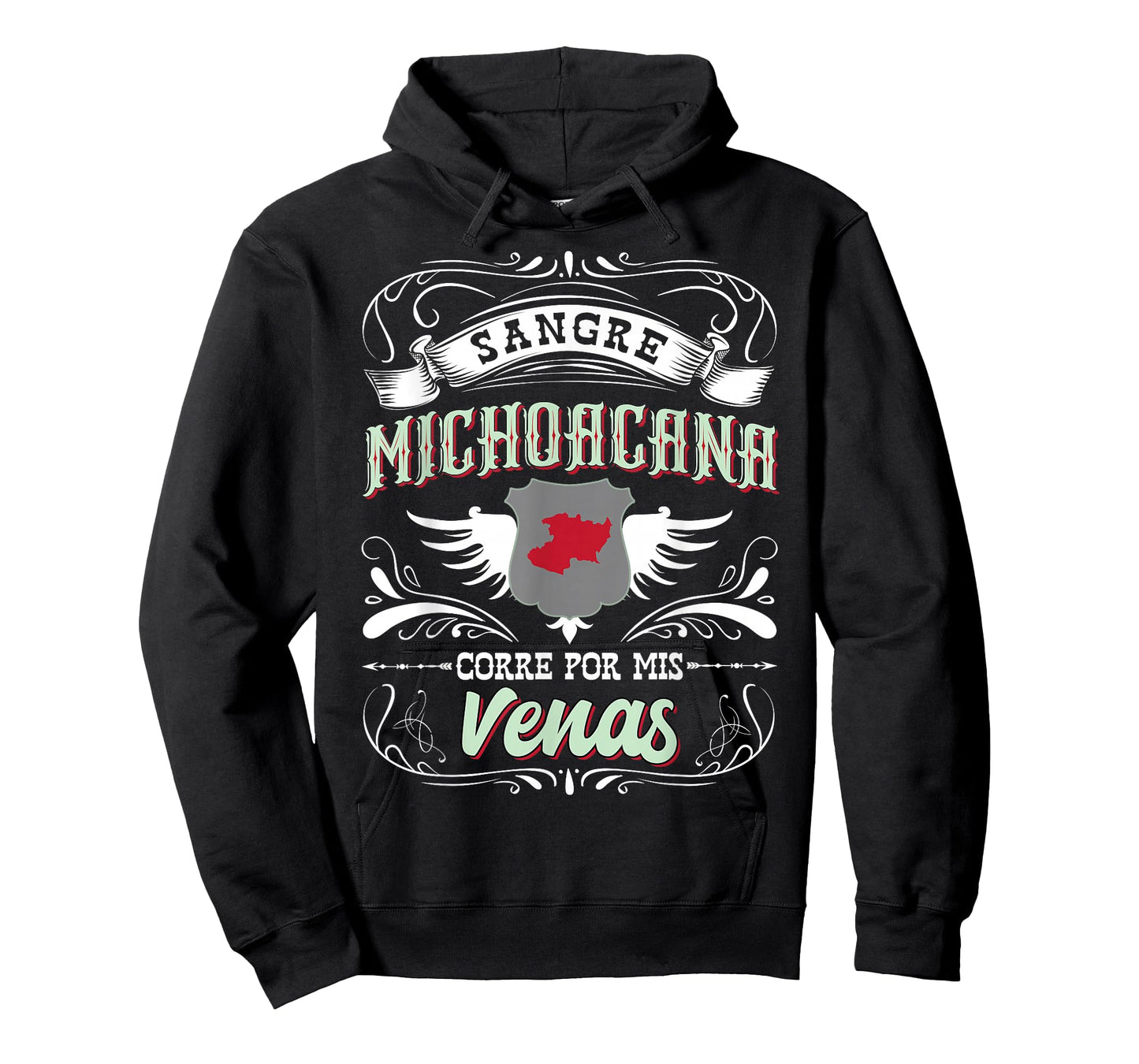 Michoacan Mexico Sangre Michoacana Corre Por Mis Venas T-Shirt