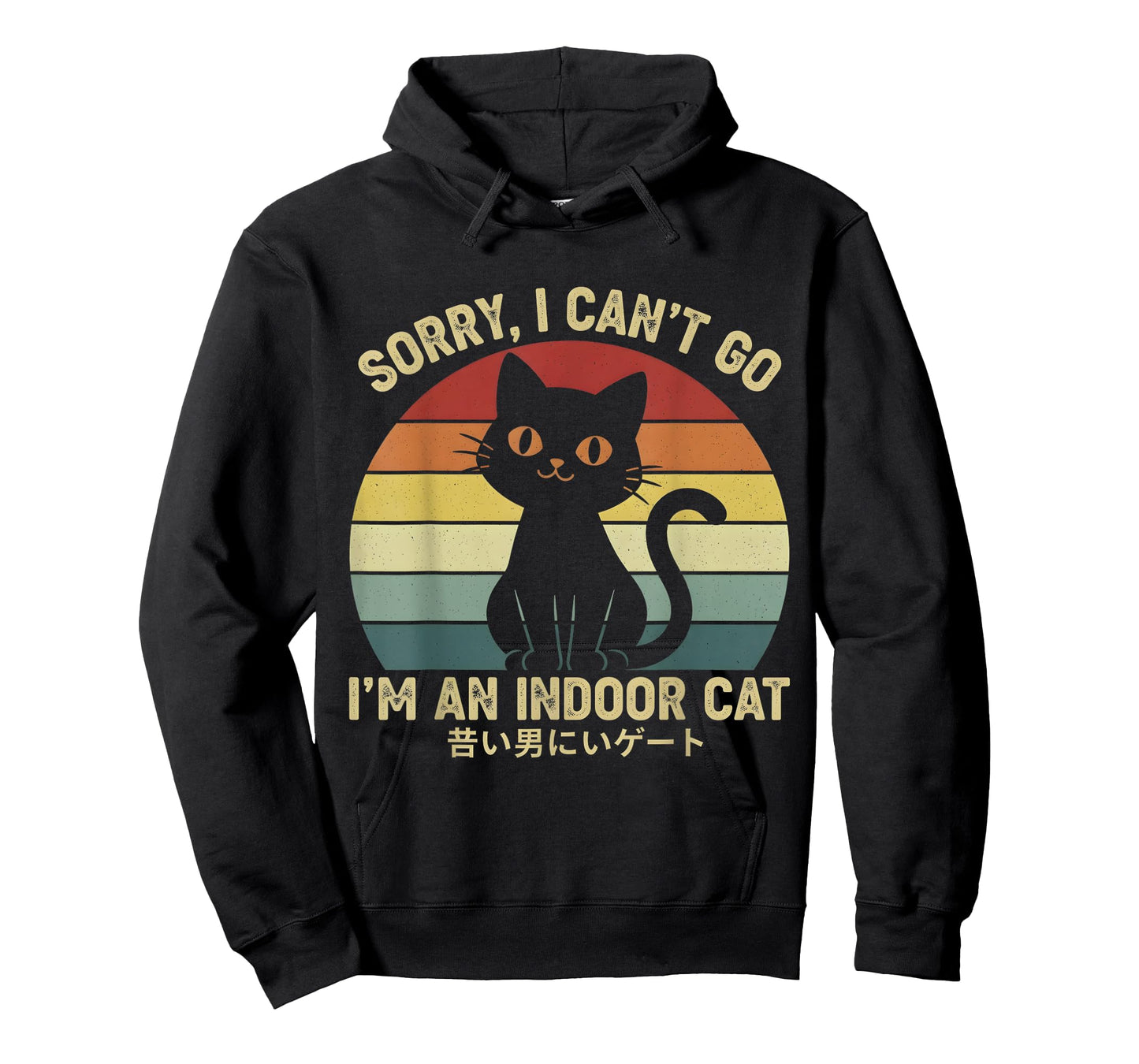 Sorry I Can’t Go I’m an Indoor Cat Funny Indoor cat T-Shirt