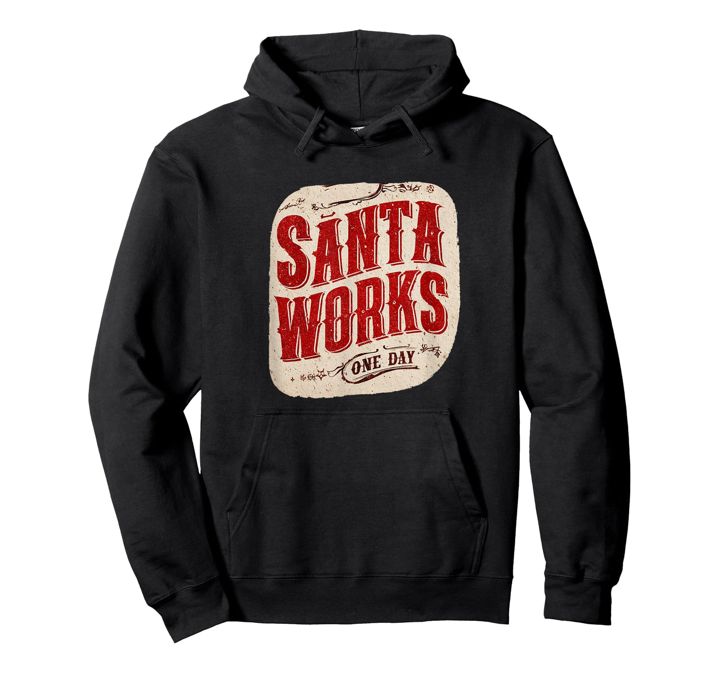 Santa Works One Day Speech Costume T-Shirt