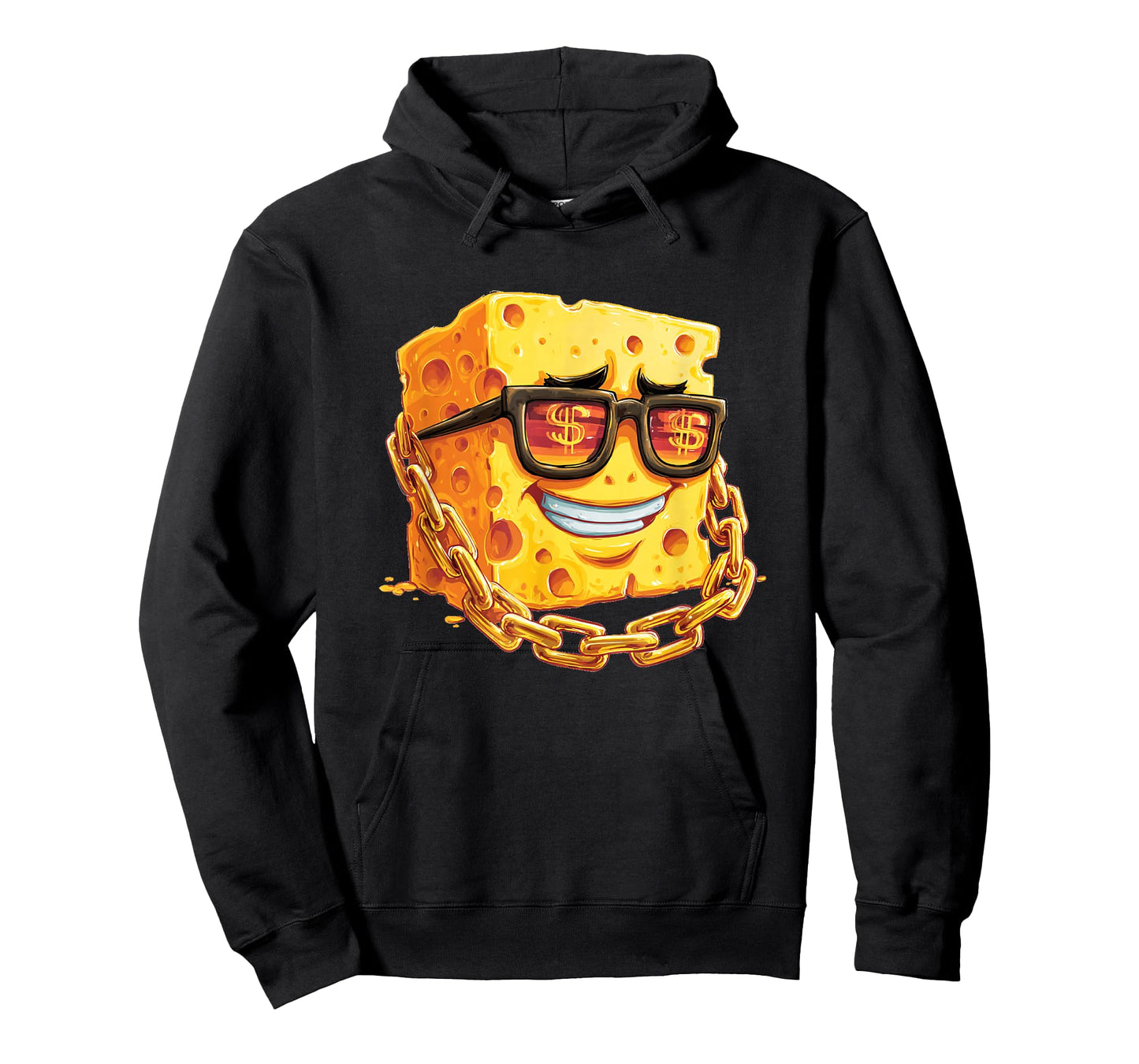 Dollar Sunglasses Costume with Rich Cheese Look T-Shirt