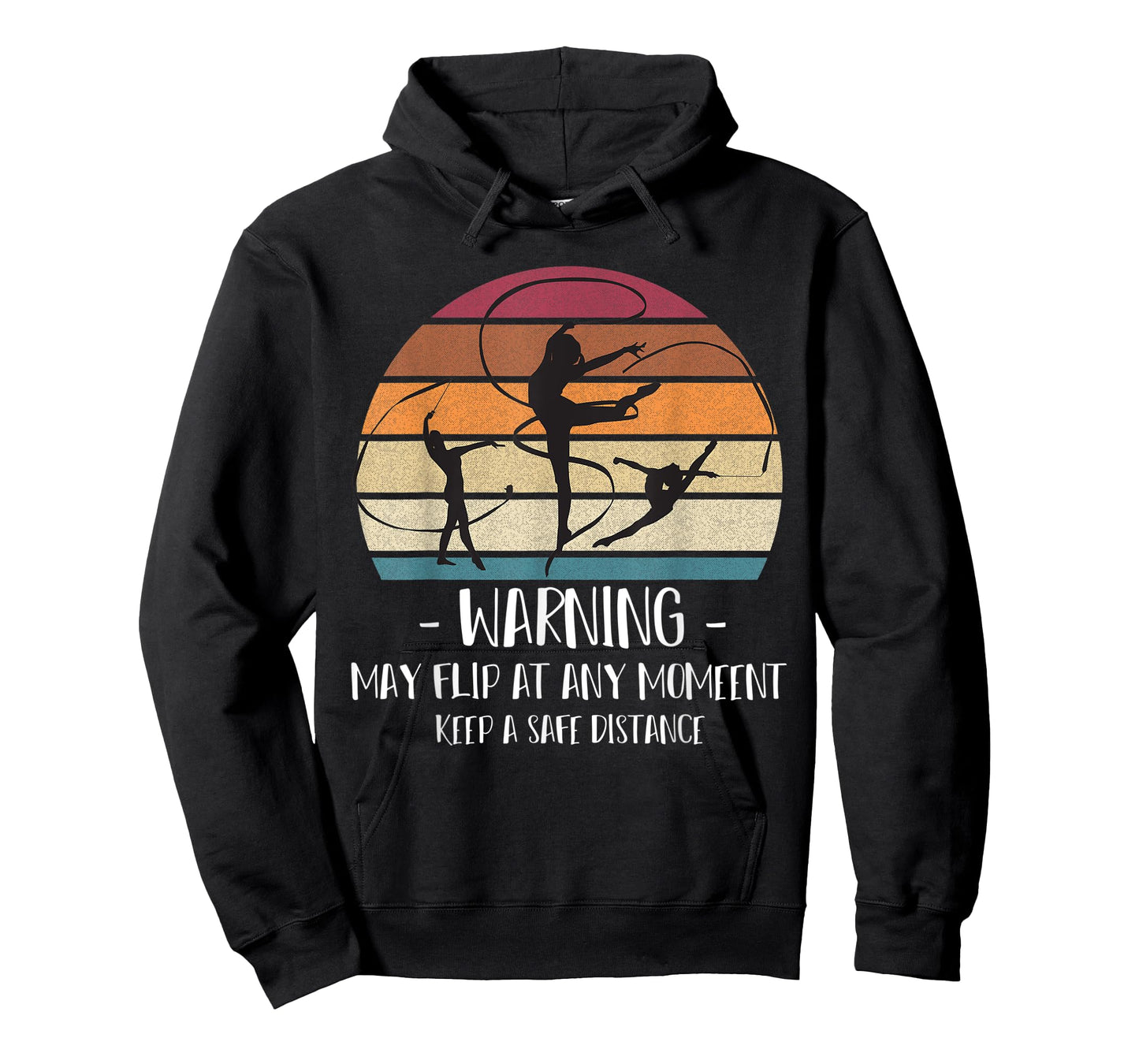 Warning may flip at any moment Gymnast caution T-Shirt