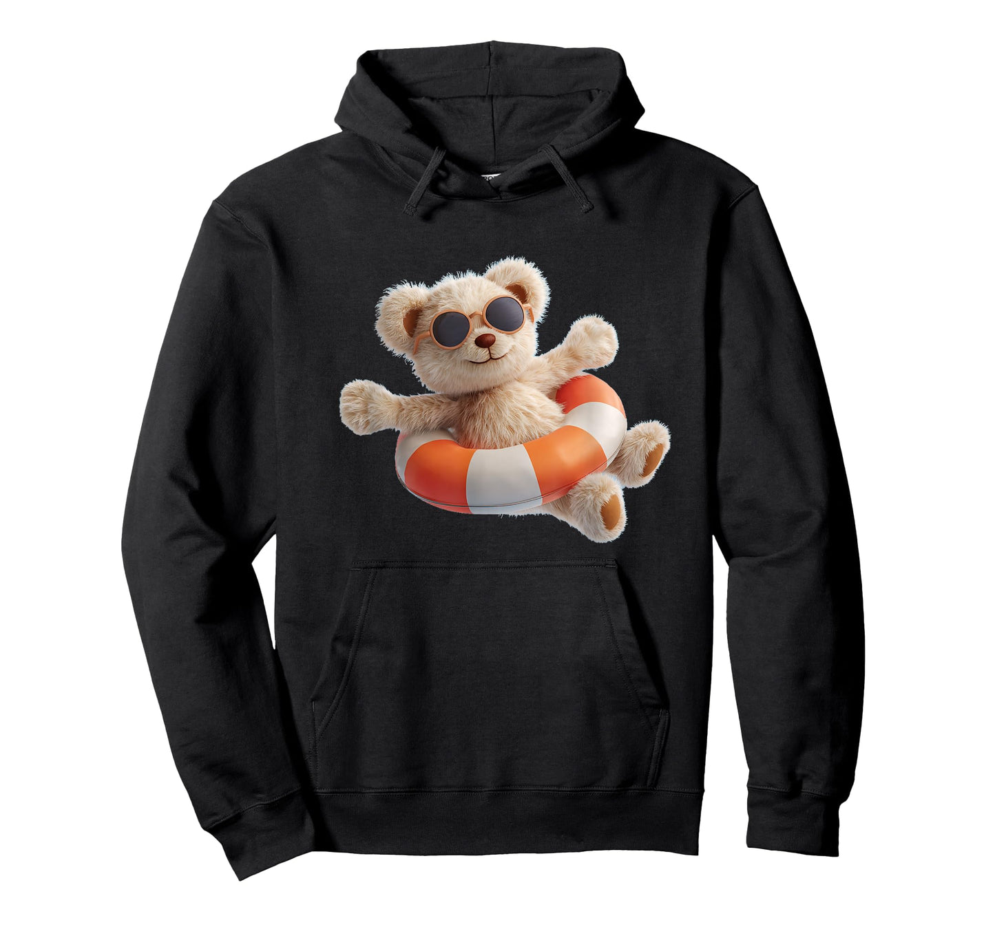 Floating Teddy Bear with Ring for Pool and Beach Lovers T-Shirt