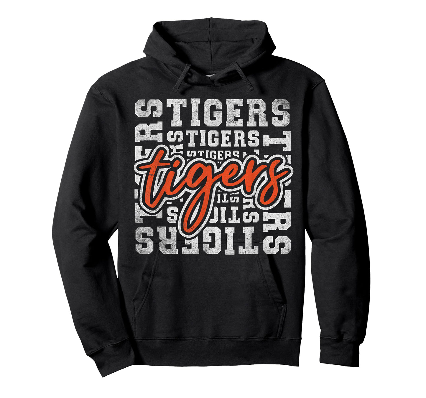 Vintage Tigers School Sports Name Retro for Men Women Kids T-Shirt
