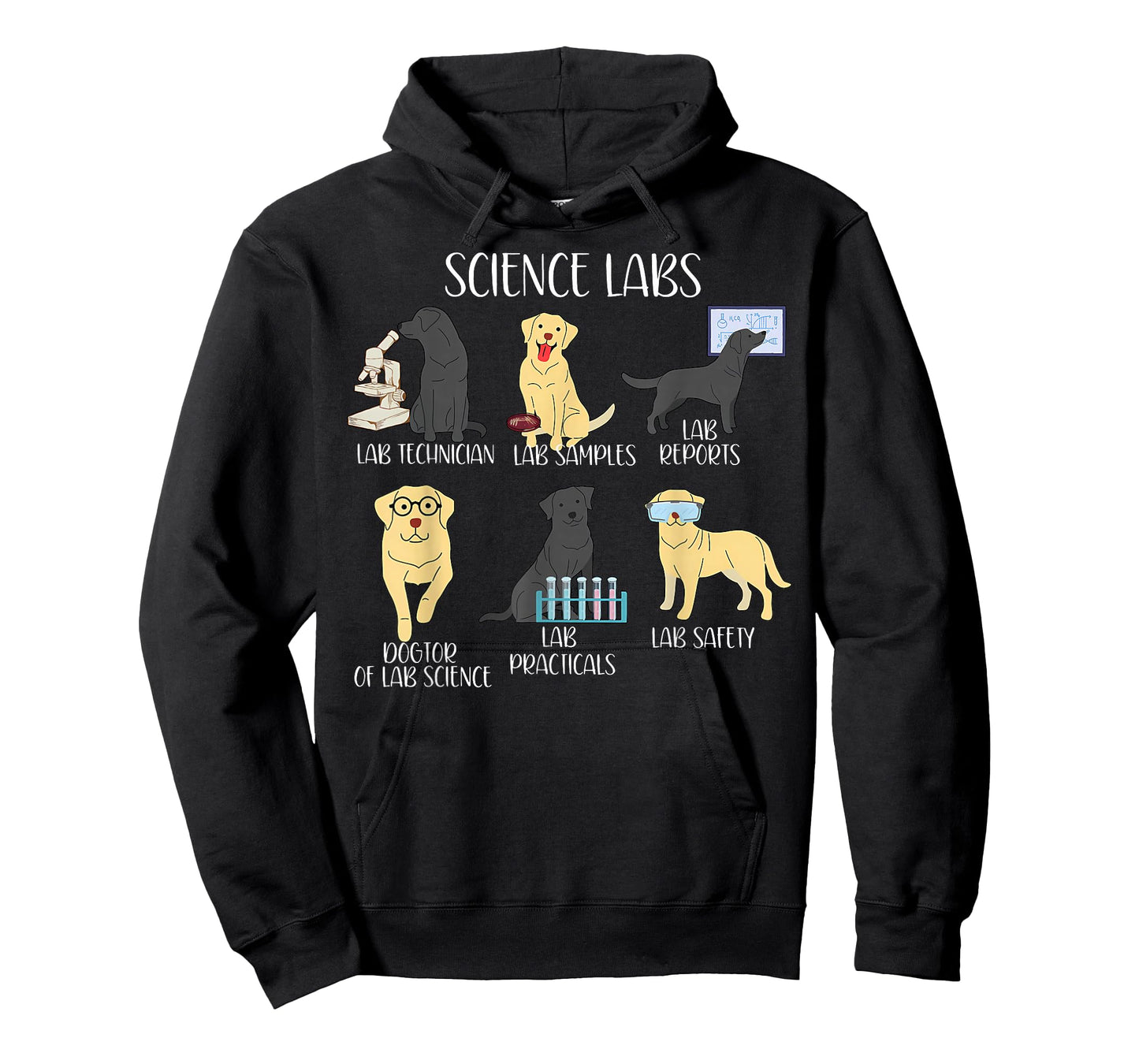 Funny Labrador Retriever Science Labs Teacher Lab Dog Lover T-Shirt