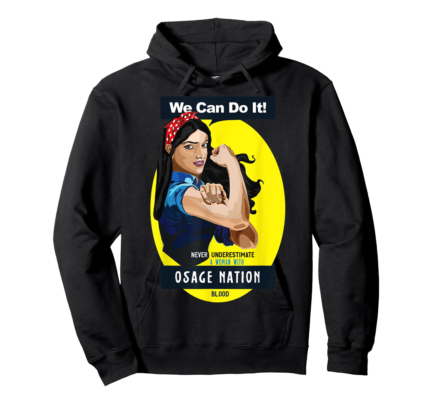 Osage Nation Native American Indian Woman No Underestimate T-Shirt