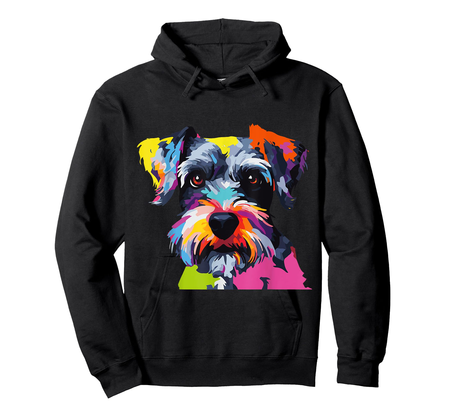 Miniature Schnauzer Pop Art Dog Mini Schnauzer T-Shirt for Men Women Girls Kids