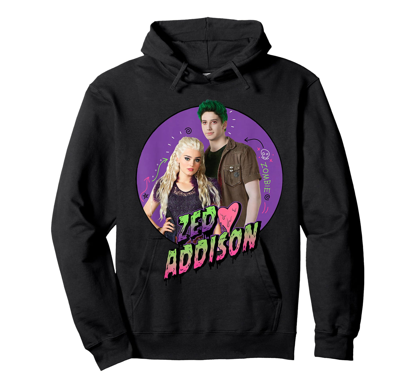 Disney Channel Zombies 2 Zed and Addison Love T-Shirt