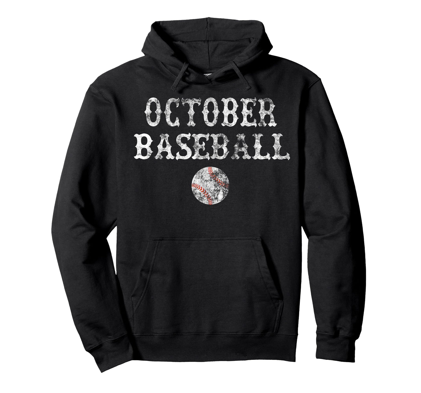 October Baseball Vintage Playoff Gift T Shirt Men Women Boys T-Shirt