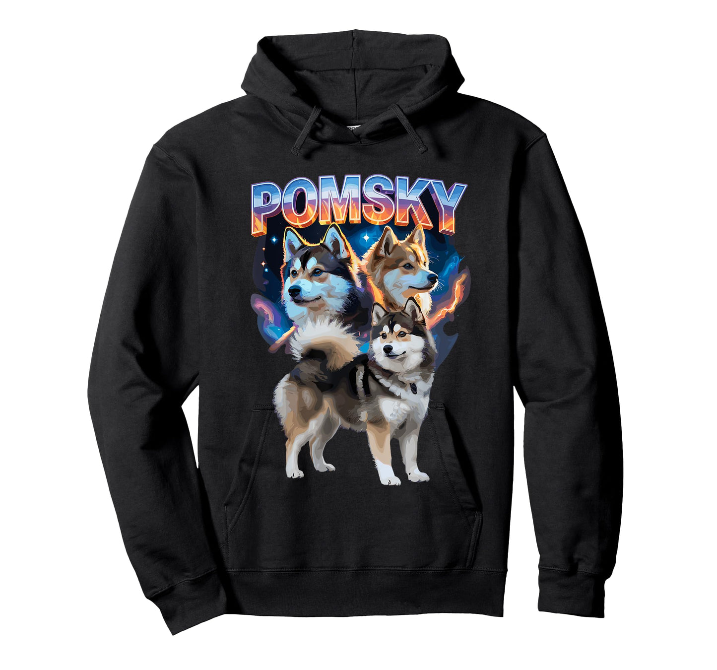 Funny Weird Pomsky Dog Owners T-Shirt