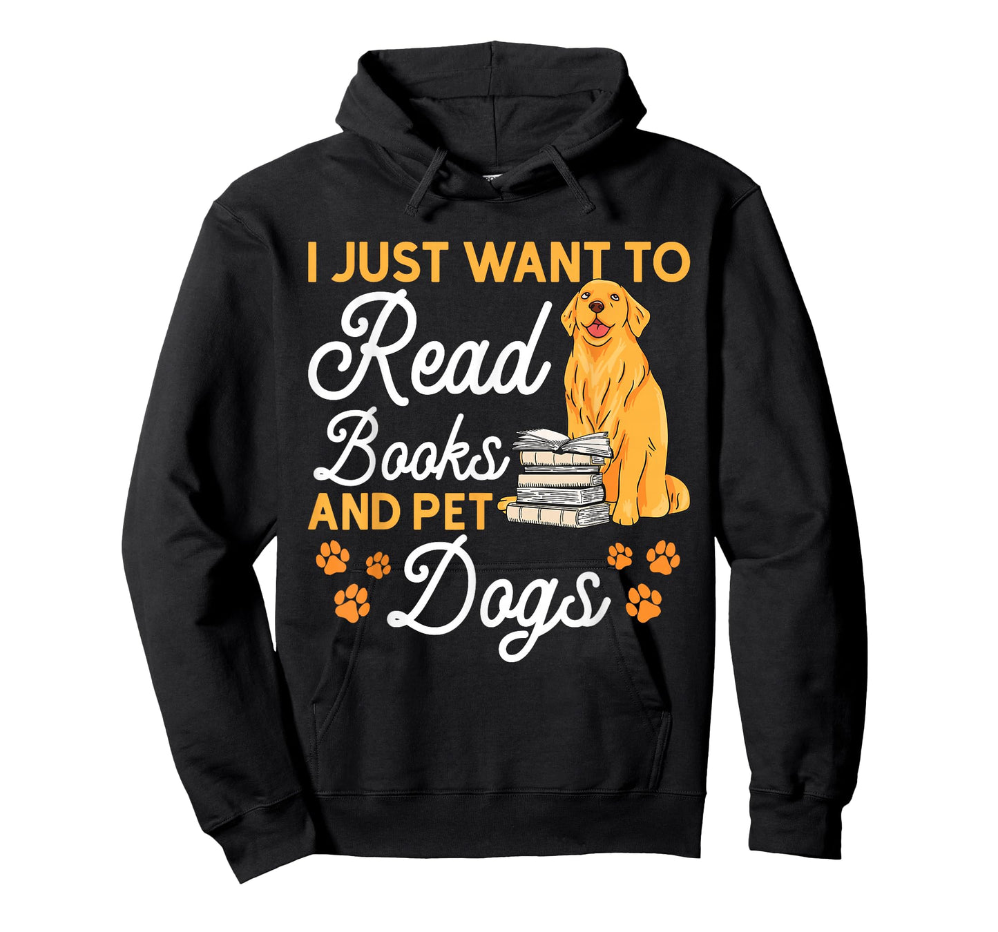 Ich want einfach nur Bücher lesen und Hunde streicheln T-Shirt