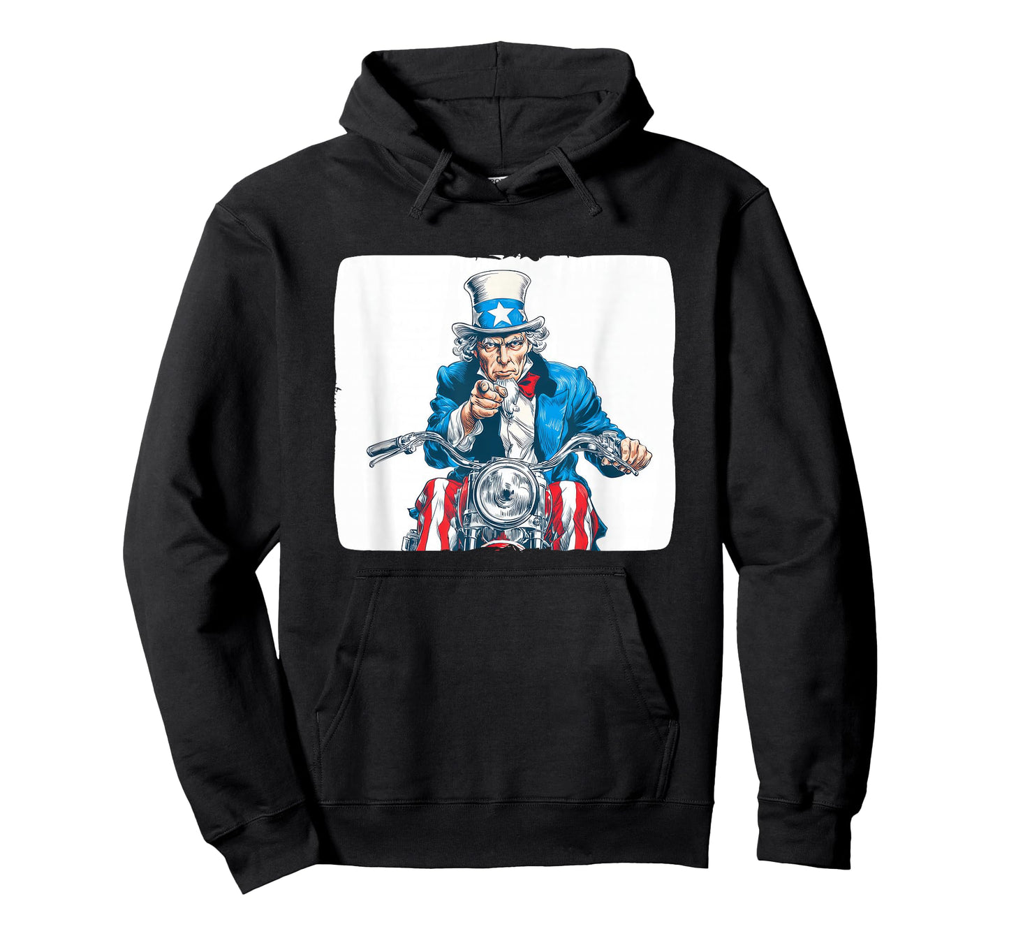 Awesome US Motorcycle Look with Cool Sam T-Shirt