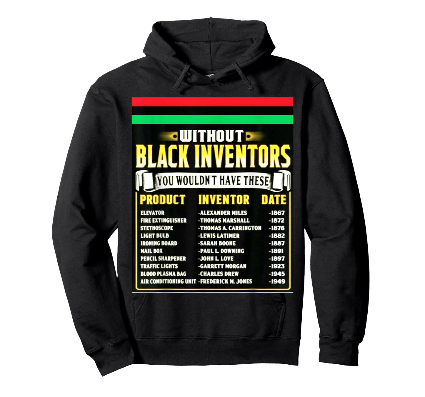 History Of Black Inventors Black History Month T-Shirt 2A1 T-Shirt