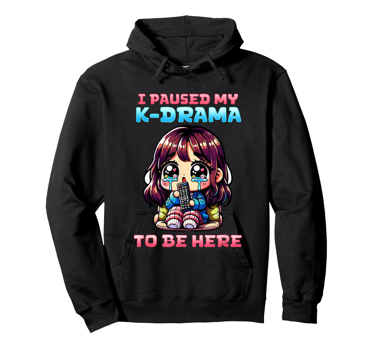 I Paused My K-Drama To Be Here I Finger Heart I Korean Music T-Shirt