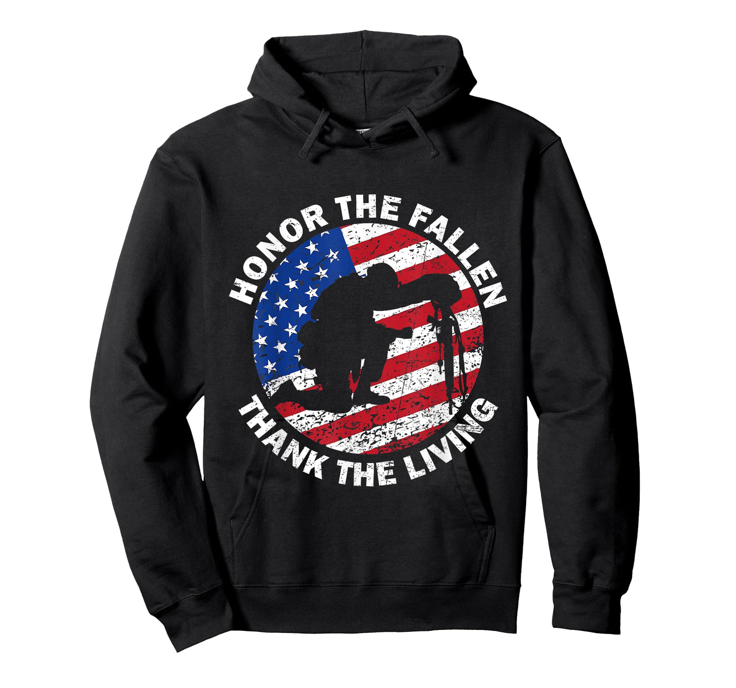 Honor The Fallen Thank The Living Proud Veteran US Vet T-Shirt