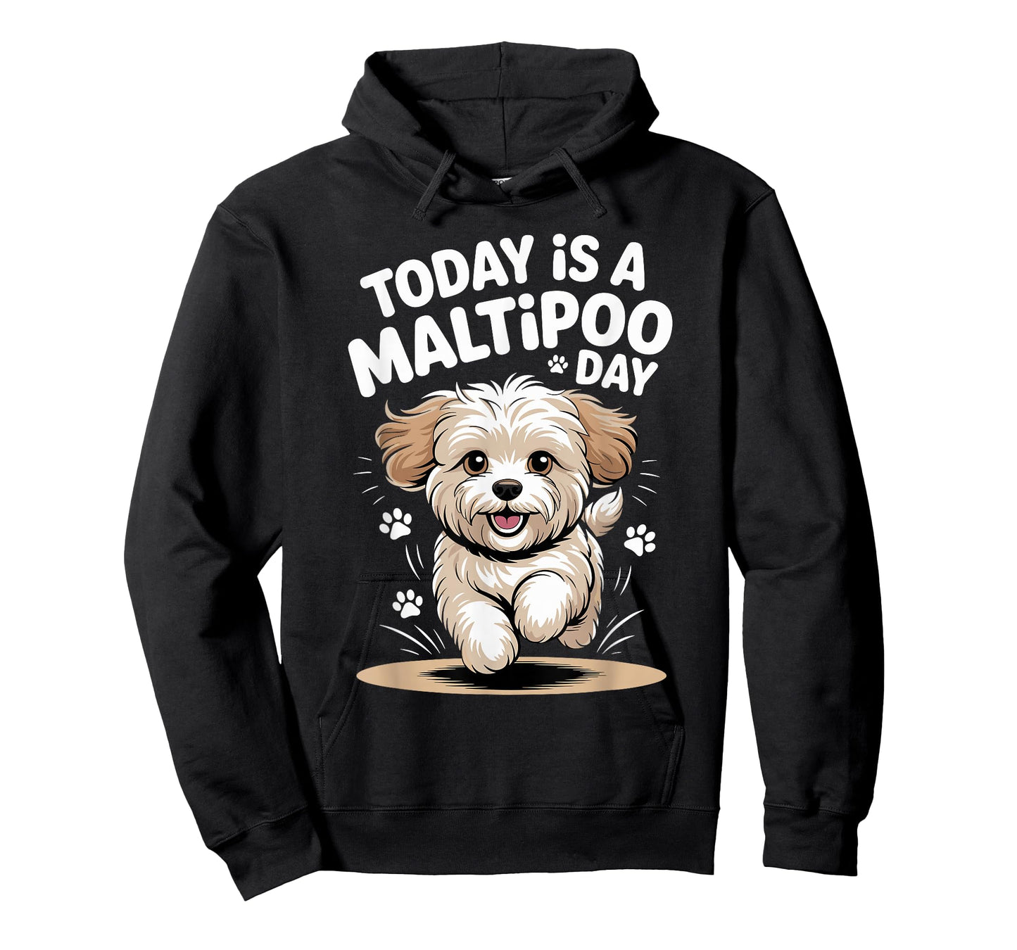 Today is A Maltipoo Day Cute Funny Mix Breed Dog Breed Owner T-Shirt