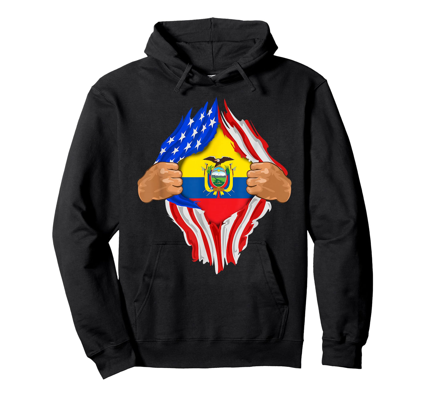 Ecuadorian Blood Inside Me T-Shirt | Ecuador Flag Gift T-Shirt